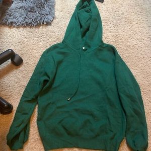 Green hoodie from philosophy.